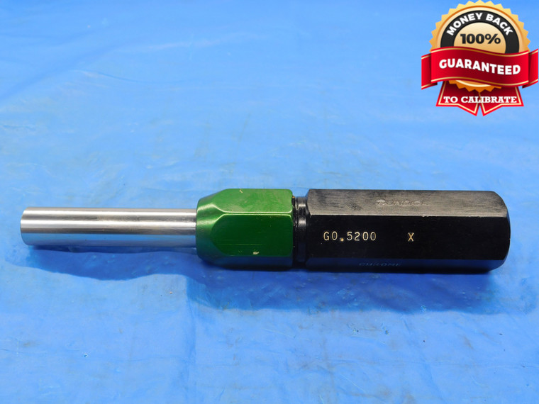 .5200 CLASS X PIN PLUG GAGE .5313 -.0113 UNDERSIZE 17/32 13.208 mm .520 - MB2679AC1