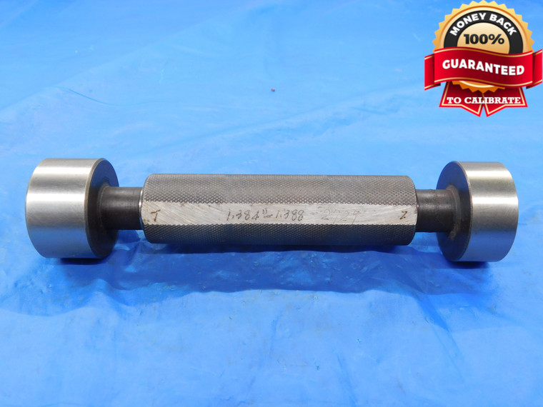 1.384 & 1.388 CL Z PIN PLUG GAGE GO NO GO 1.3906 -.0026 1 25/64 35 1.3840 1.3880 - MB2726HX