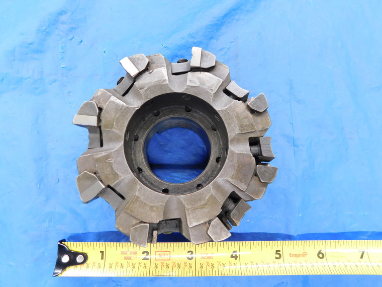 4" O.D. 90 DEG FACE MILL D4GTAR61 5-82 LTC 1 1/2 PILOT 5/8 KEY 8 FLUTE 4.0 - MB2878HX