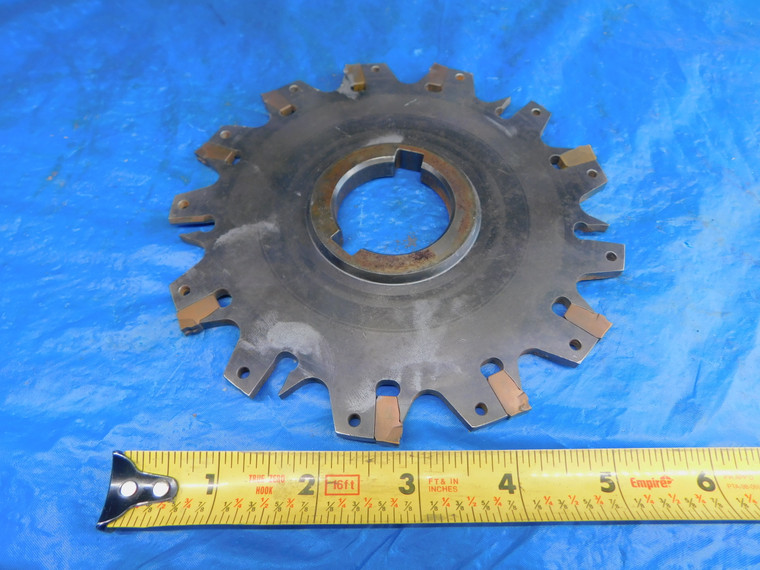 SANDVIK 6" O.D. X 5MM WIDTH X 1 1/2 PILOT INDEXABLE SIDE MILLING CUTTER 13 T - AR2181BMIN