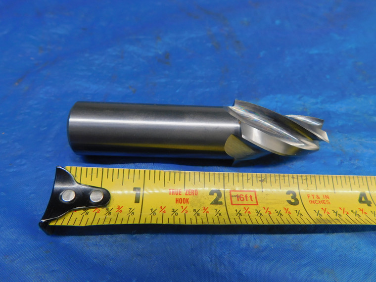 CONICAL 1" O.D. 1 1/2 LOC CARBIDE END MILL 3/4 SHANK 4 FLUTE J 805 C 10 DEG 1.0 - AR2202LVR