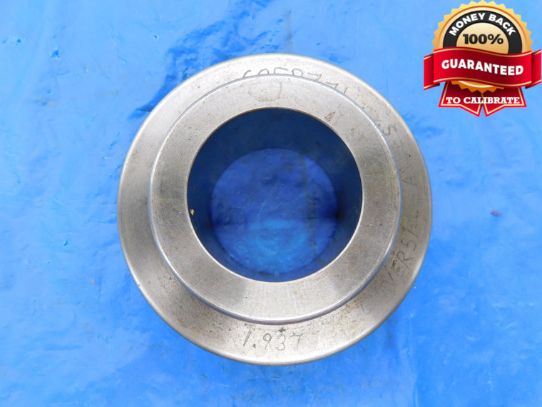 1.937 MASTER PLAIN BORE RING GAGE 1.9375 -.0005 1 15/16 49.200 mm 1.9370 - MB2916AP1