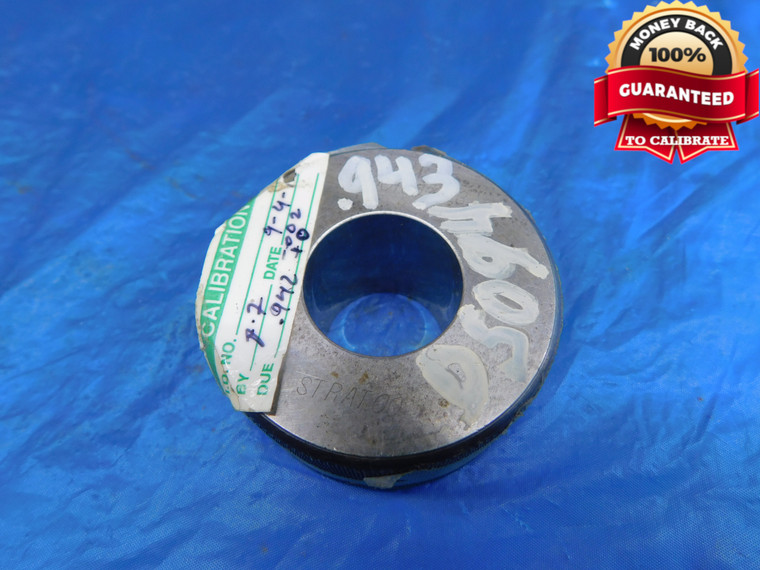 .943 MASTER PLAIN BORE RING GAGE .9375 +.0055 OVERSIZE 15/16 24 mm .9430 - AR2216AP1