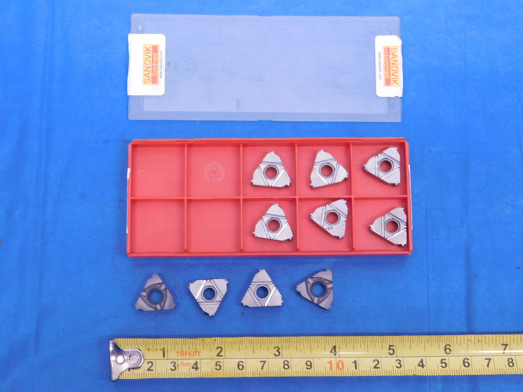 10PCS NEW SANDVIK 21JKX-32 H10F CARBIDE ACME THREADING INSERTS - MS5168EY