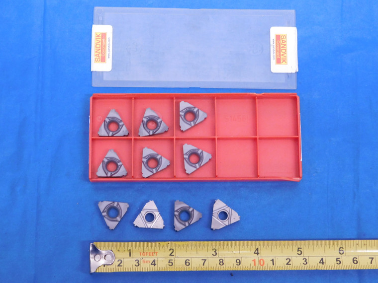 10PCS NEW SANDVIK 20JKX-32 H13A CARBIDE ACME THREADING INSERTS 20JKX 32 - MS5159EY