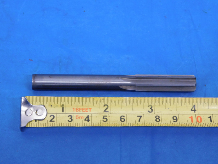 HANNIBAL 13/32 O.D. SOLID CARBIDE CHUCKING REAMER 3/8 SHANK 6 FLUTE .40625 - MS5211LVR