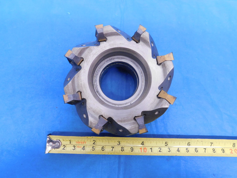 ISCAR 4" O.D. FACE MILL H690 FWN D4.00-08-1.5R07 1 1/2 PILOT 8 FL WNMU 0705 4.0 - MS5213AN1