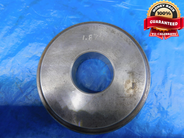 1.8795 MASTER PLAIN BORE RING GAGE 1.8750 +.0045 OVERSIZE 1 7/8 47.739 mm - AR2331AP1