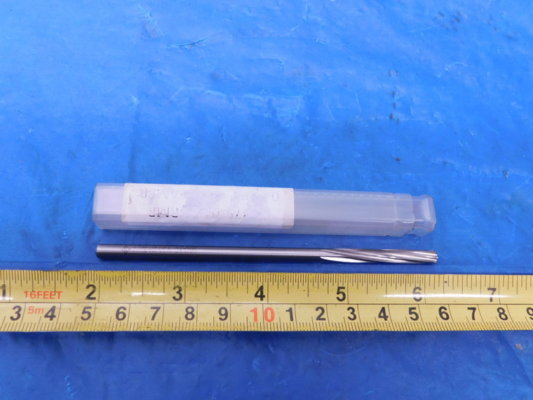 CLEVELAND 3/16 O.D. HSS CHUCKING REAMER SHANK SPIRAL 6 FLUTE 4 1/2 OAL .1875 - MS5357AC1