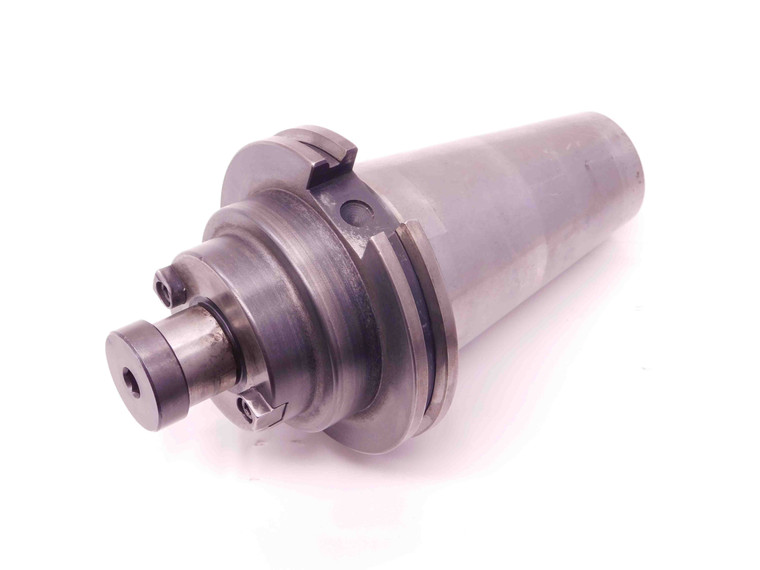 CAT50 YG1 1" PILOT O.D. 3/8 KEY FACE MILL TOOL HOLDER C50-SM1-2.00 STUB 1.0 - AR2591BB