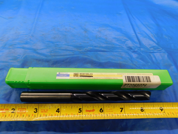 SUMITOMO 13MM TiAlN CARBIDE COOLANT THRU TWIST DRILL BIT MDS130LHV 105MM LOC 13 - MB3290AC1