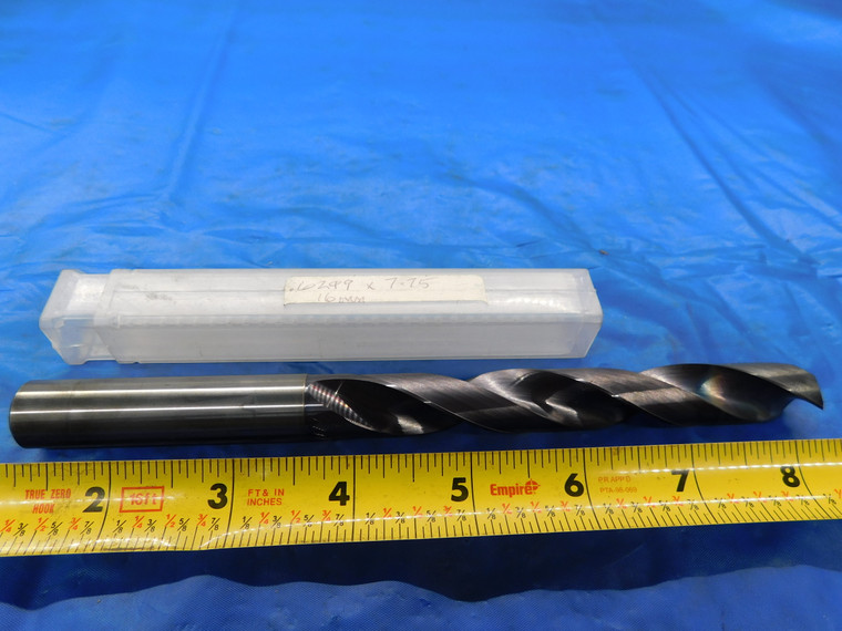 MITSUBISHI 16MM VP15TF CARBIDE COOLANT THRU TWIST DRILL BIT MZS1600LB 128MM 16 - MB3320AC1