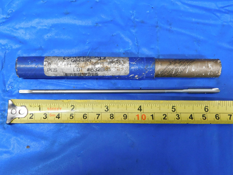 NEW NEW ENGLAND TAP CORP #10 32 NF H3 HSS PLUG TAP 2 SPIRAL POINT FLUTE CROMCLAD - MS5512LVR