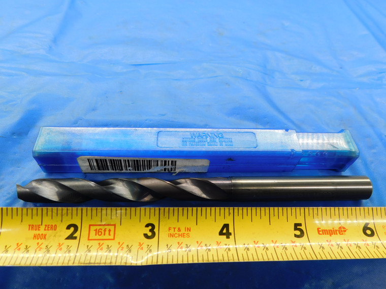 MITSUBISHI 3/8 O.D. VP15TF CARBIDE COOLANT TWIST DRILL BIT MZS03750LB 3" LOC .375 - MB3411AC1