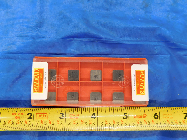 10PCS NEW SANDVIK SPG 324 S6 CARBIDE TURNING INSERTS SPGN 090316 FACTORY PACK - MB3504GRM