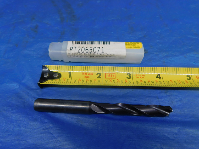 KENNAMETAL 9MM TiAlN CARBIDE COOLANT TWIST DRILL BIT B225A09000HP 10MM SHANK 9 - AR2912AC1