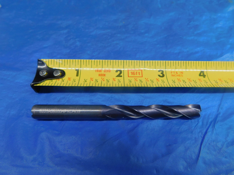 KENNAMETAL 8MM TiAlN CARBIDE COOLANT THRU TWIST DRILL BIT B225A08000HP 53MM 8 - AR2931AC1