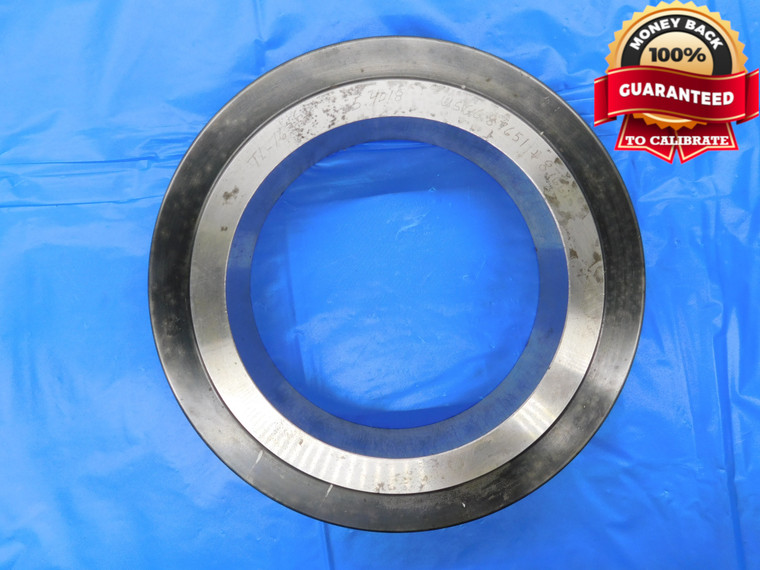 5.4018 MASTER PLAIN BORE RING GAGE 5.4063 -.0045 UNDERSIZE 5 13/32 137.206 mm - MB3645AP1