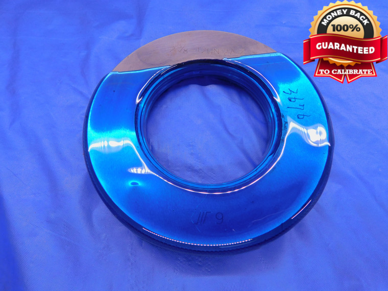 2 3/8 12 UN 2A SOLID THREAD RING GAGE 2.375 2.3750 NO GO ONLY P.D. = 2.3128 - DW13506HX