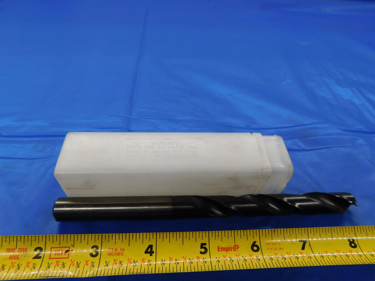 SUMITOMO 1/2 O.D. OXIDE CARBIDE COOLANT JOBBER DRILL BIT 130LHV W40041032 043 .5 - MB3684AC1