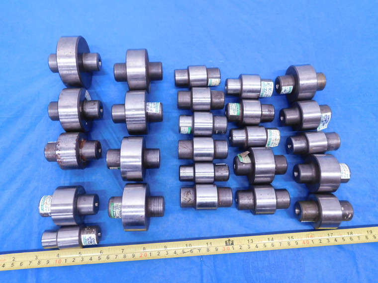 25PC LOT OF MASTER SETTING DISCS FOR CALIBRATING MICROMETERS ETC VARIOUS SIZES - MS5629AP1