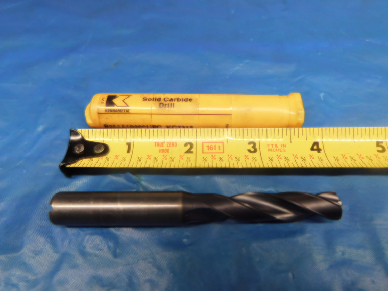 KENNAMETAL 10.2MM TiAlN CARBIDE COOLANT DRILL BIT B254A10200 12MM SHANK 10.2 - AR3017AC1