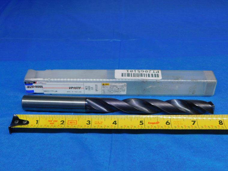 MITSUBISHI 16MM VP15TF CARBIDE COOLANT JOBBER TWIST DRILL BIT MZS1600LB131MM 16 - AR3076AC1