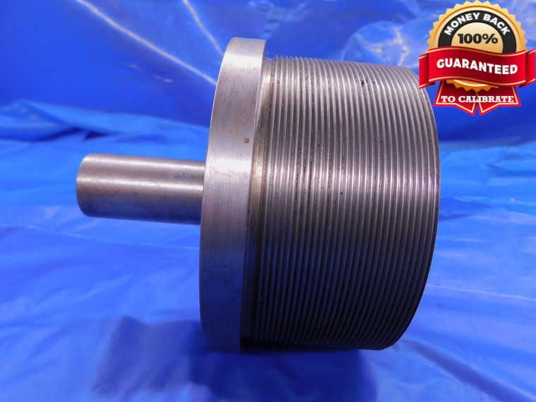 SHOP MADE 4 1/8 16 THREAD PLUG GAGE 4.125 4.1250 GO ONLY P.D. = 4.088 - DW13638AD1