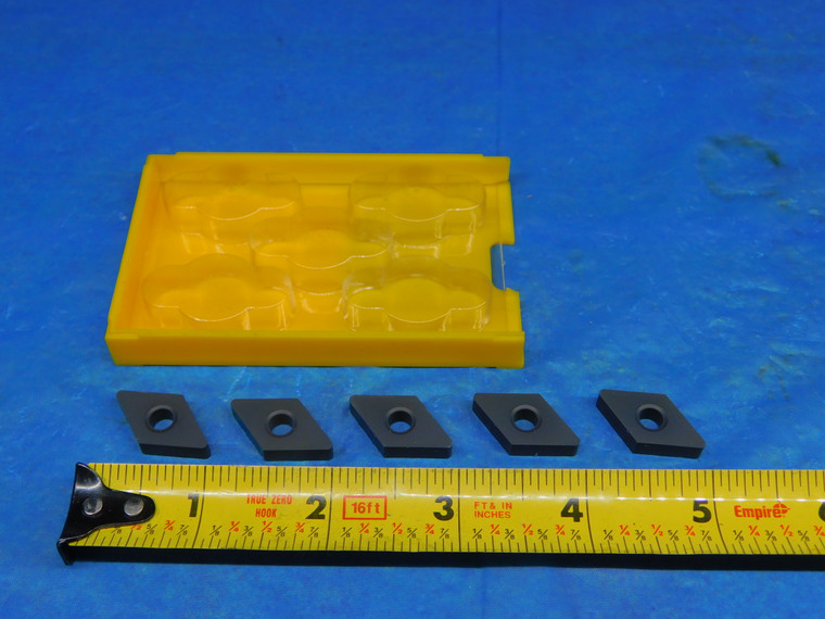 5PCS NEW KENNAMETAL DNGA433 KC910 CARBIDE TURNING INSERTS DNGA 15 04 12 - AR3198AS1