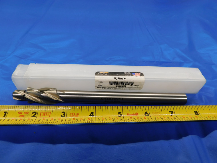 ALVORD-POLK HSS COUNTERBORE .6496" CUTTING DIA .4134" PILOT 1/2 SHANK 7" OAL  - MB3935AR1