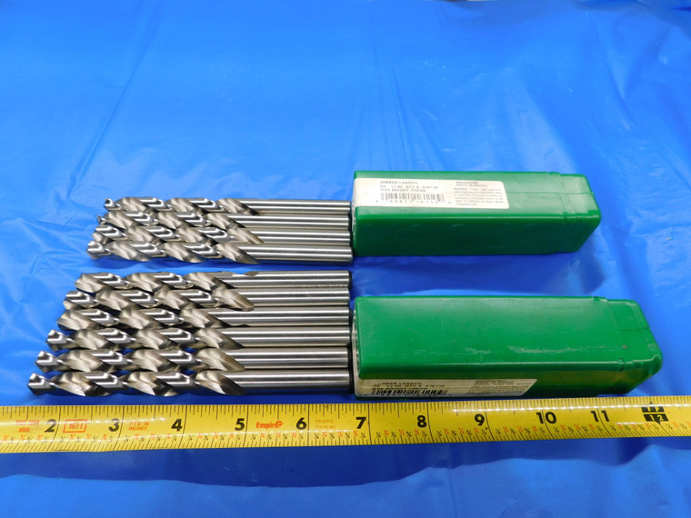 10PCS PTD 11MM HSS JOBBER TWIST DRILL BIT 016110 92MM LOC 142MM OAL 11 - MB3936AR1