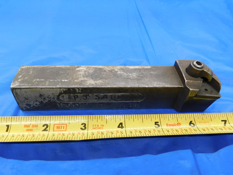 KENNAMETAL KTGL-16A LATHE TURNING TOOL HOLDER 1" SHANK TN-43 INSERTS 6" OAL - MB3991AJ1