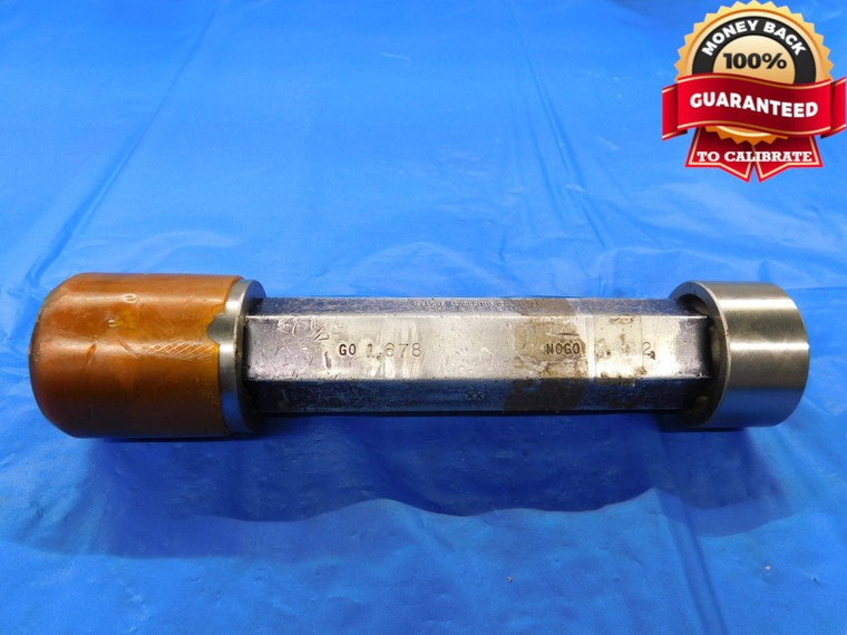 1.678 & 1.682 CL XX PIN PLUG GAGE GO NO GO 1.6875 -.0055 1 11/16 42.723 1.6780 1.6820 - MB4103AP1