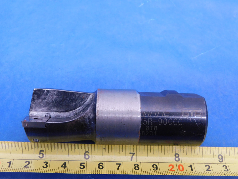 MODIFIED? VALENITE 1.115" DIA. INDEXABLE END MILL S-VMSP-125-90CCC ? 1 1/4 SHANK - MS5766AL1
