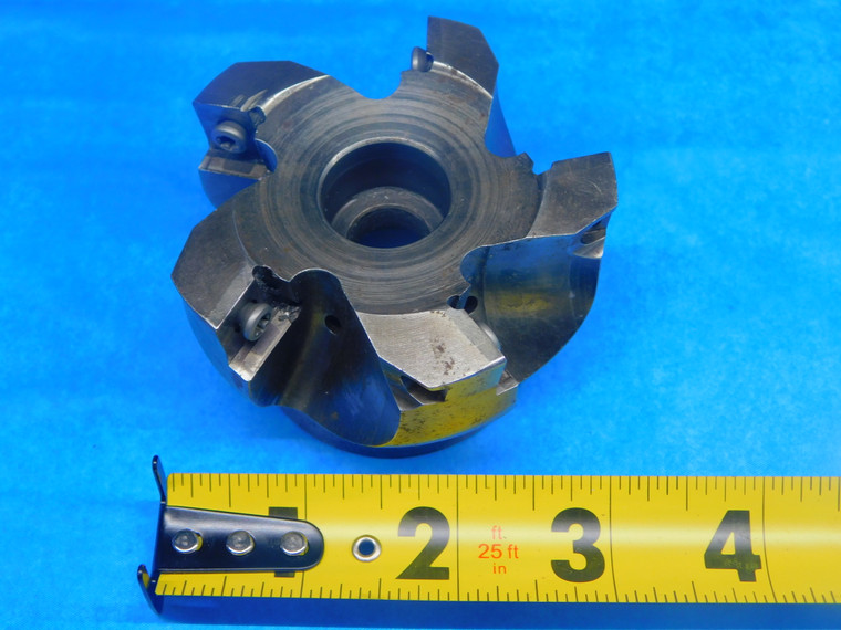 SANDVIK 3" O.D. COOLANT FACE MILL RA210-076R25-14M 1" PILOT 5 FL R210-1405 3.0 - AR3580AY1