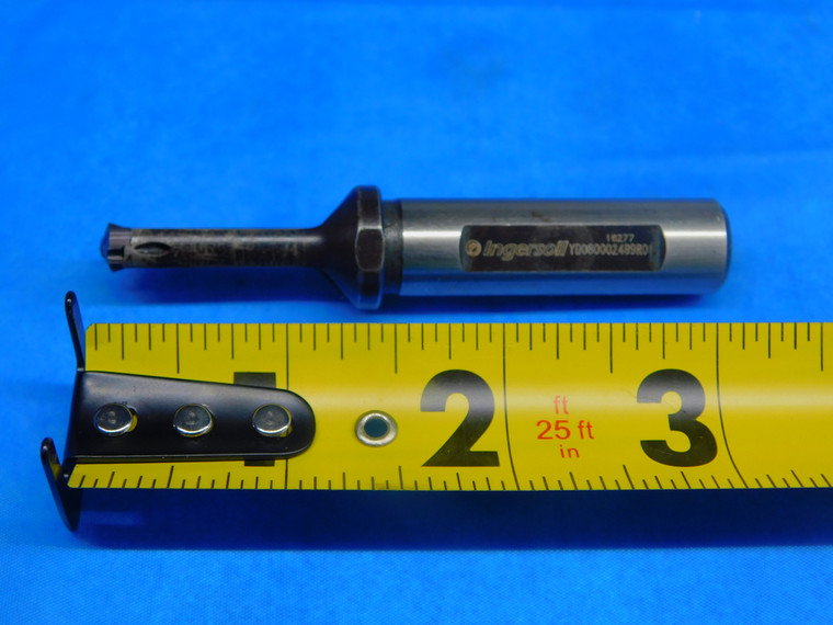 INGERSOLL 8mm O.D. COOLANT THRU REPLACEABLE TIP DRILL YD0800024B9R01 1/2 SHANK - AR3638AY1