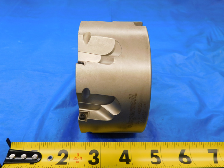 INGERSOLL 4" O.D. FACE MILL 5J1E-40R02 1 1/2 PILOT 5/8 KEY HOLDS 7 INSERTS 4.0 - MB4330AY1