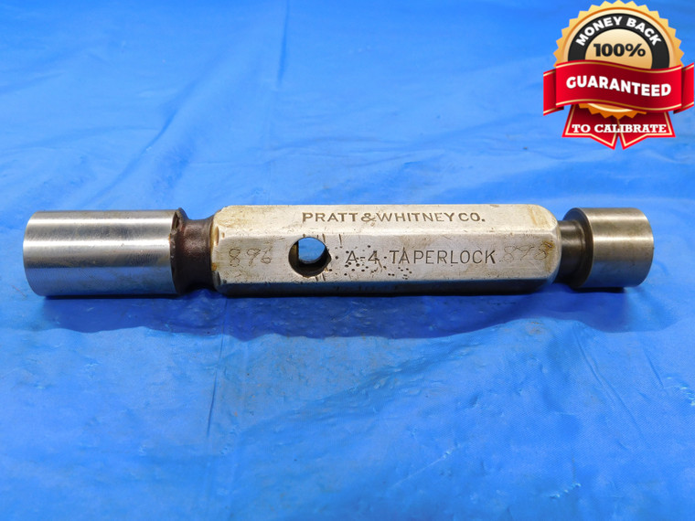 .896 & .898 PIN PLUG GAGE GO NO GO .9063 -.0083 29/32 23 .8960 .8980 A-4 TAPERLOCK - MB4434AZI