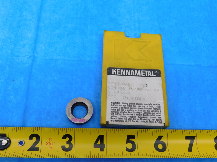 1 PC KENNAMETAL SMRN-84B CARBIDE SHIM SEAT INDEXABLE INSERT TOOLING 12.27MM IC - JH1971HWD