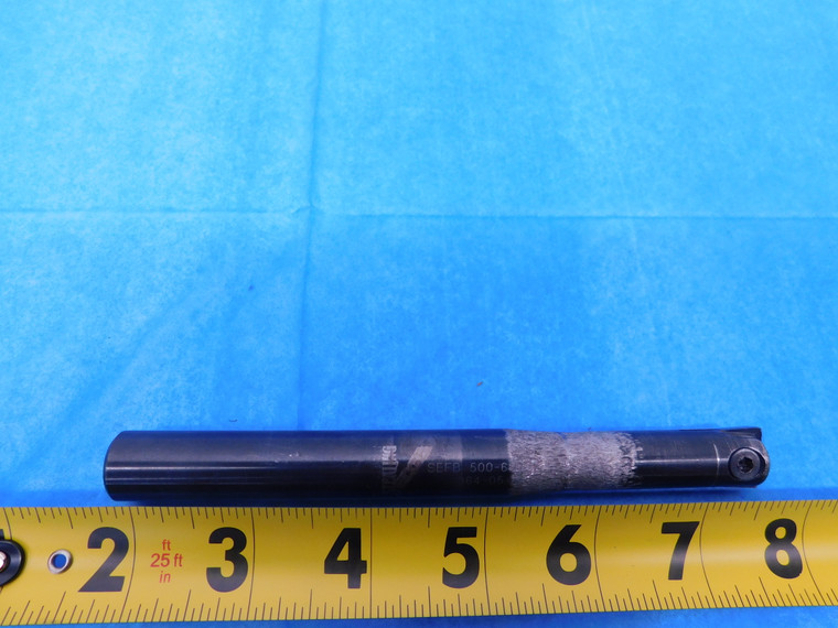 STERLING EDGE 1/2 DIA. FLAT BOTTOM INDEXABLE END MILL SEFB-500-600-625 5/8 SHANK 2 FL - MS5871AY1