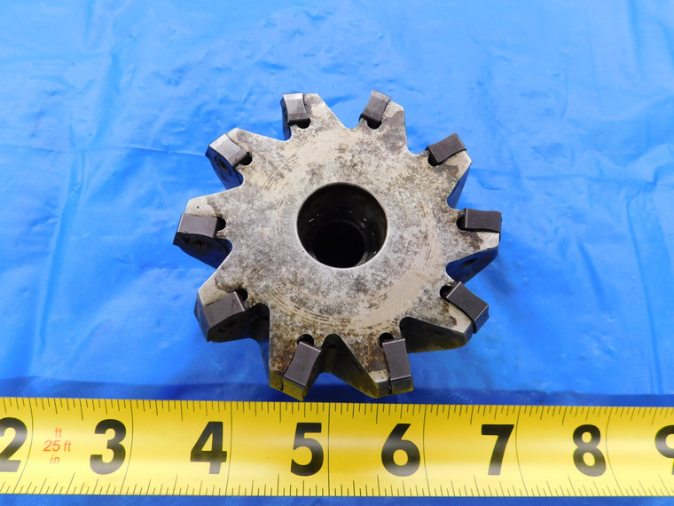 INGERSOLL 3" O.D. COOLANT FACE MILL DM5G-30R01 1" PILOT 10 POCKETS PNCU0805 3.0 - MB4570BB