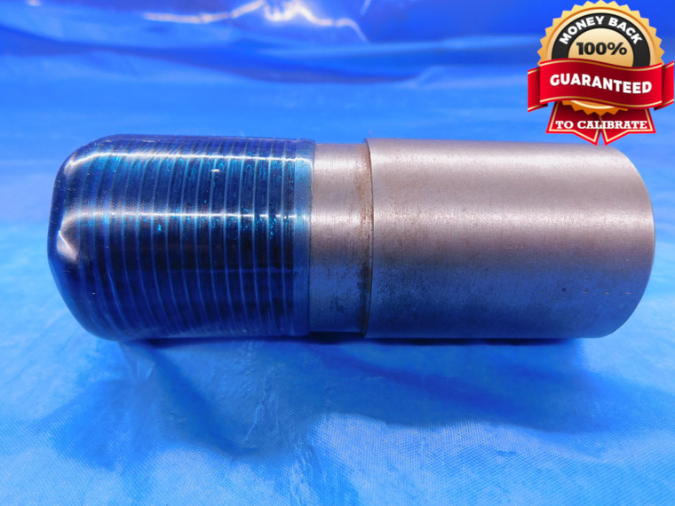 SHOP MADE 1 3/8 12 THREAD PLUG GAGE 1.375 1.3750 1 3/8"-12 INSPECTION - DW14186AW1