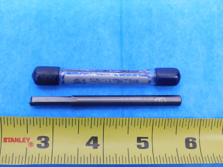 OC 1/4 O.D. SOLID CARBIDE CHUCKING REAMER SHANK 2 FLUTE 7/8 LOC 3 1/4 OAL .25 - MS5947AC1