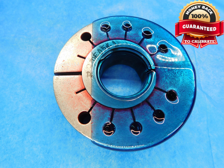 1 1/4 14 NS 3 THREAD RING GAGE 1.25 1.250 1.2500 NO GO ONLY P.D. = 1.1996 CHECK - DW14263RD