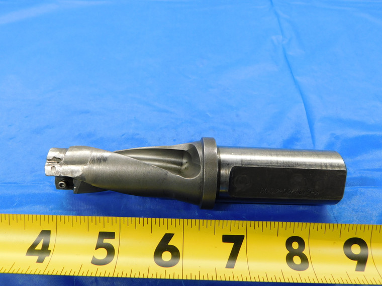 SANDVIK 24mm O.D. INDEXABLE DRILL R416.2-0240L25-21 25mm SHANK 2 FL LCMX0403 - MB4756AL1