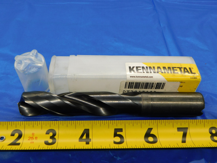 KENNAMETAL 13/16 O.D. TiAlN CARBIDE COOLANT JOBBER DRILL BIT K255A08125YPC .8125 - MB4774AL1