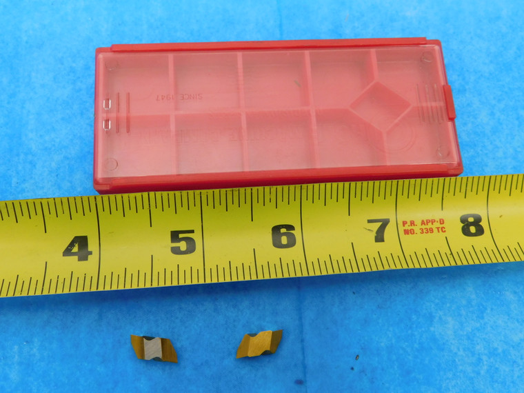 2PCS CIRCLE JTP-2L-CG55 CARBIDE THREADING INDEXABLE INSERT EDP 98156 LEFT HAND - JH1991AL1