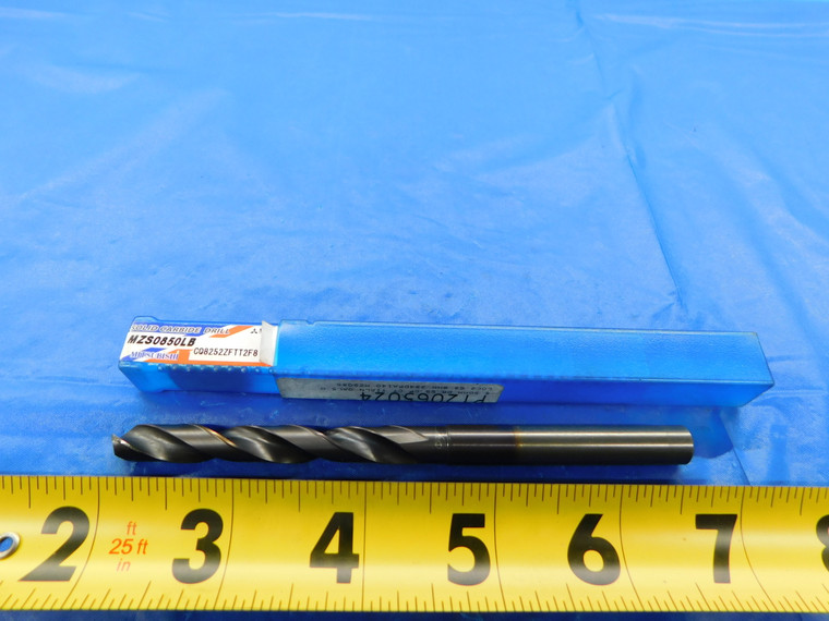 MITSUBISHI 8.5MM VP15TF CARBIDE COOLANT JOBBER DRILL BIT MZS0850LB 9MM 8.5 - MB4804AL1