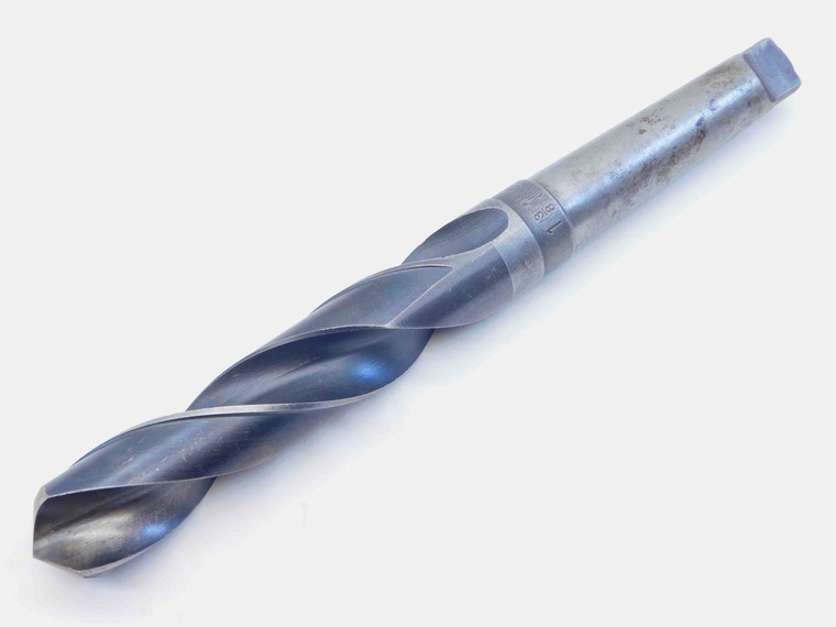 PTD 1 3/8 O.D. HSS TWIST DRILL BIT MORSE TAPER #4 SHANK 6 1/2 LOC 1.375 MT4 - AR4192AR1