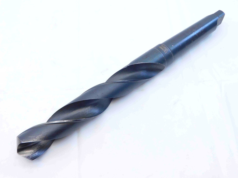 TRW 1 3/8 O.D. HSS TWIST DRILL BIT MORSE TAPER #4 SHANK 8" LOC 1.375 MT4 USA - AR4201AR1